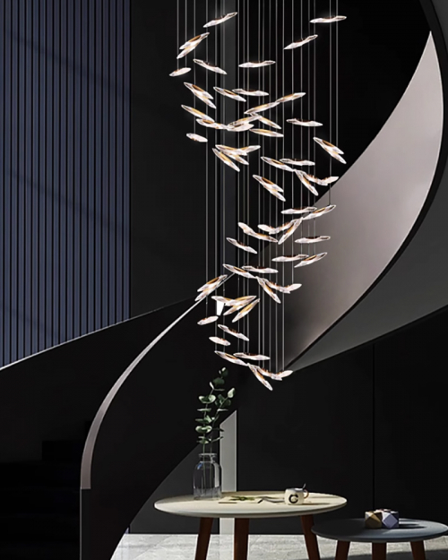 Big Oval Chandelier