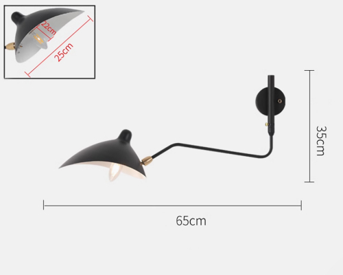 Serge Mouille Tripod Wall