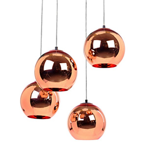 Светильник ЛОФТ Copper Shade Designed By Tom Dixon In 2005
