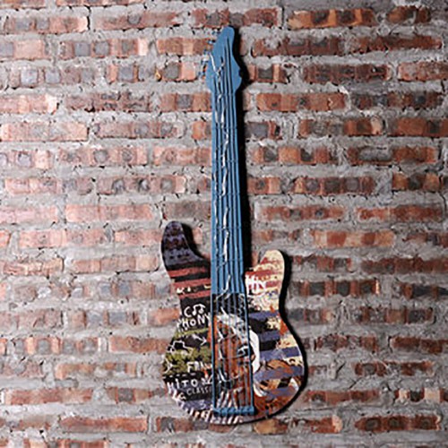 Декор на стену с подсветкой «Гитара»