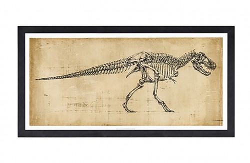 Декор на стену «Скелет динозавра»