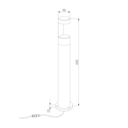 Elektrostandard 35126/F черный
