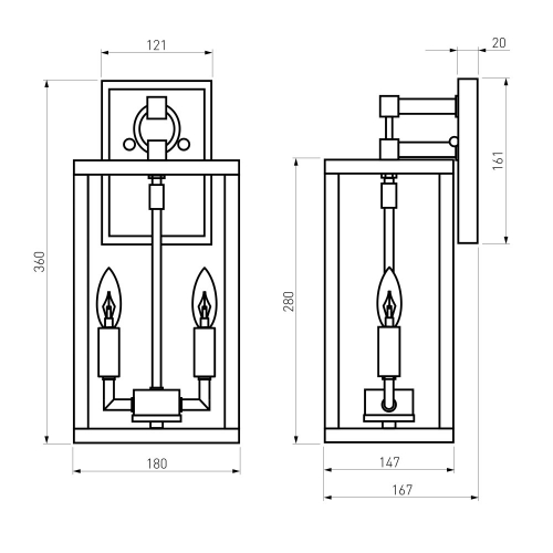 Elektrostandard 35150/D темно-серый
