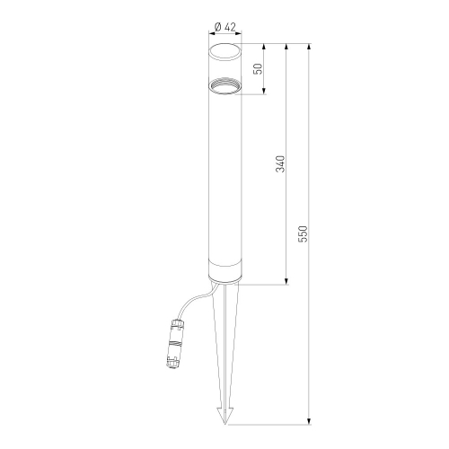 Elektrostandard 35166/F черный