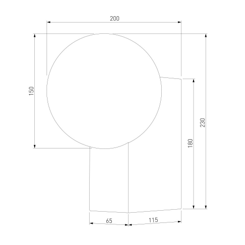 Elektrostandard 35166/U черный