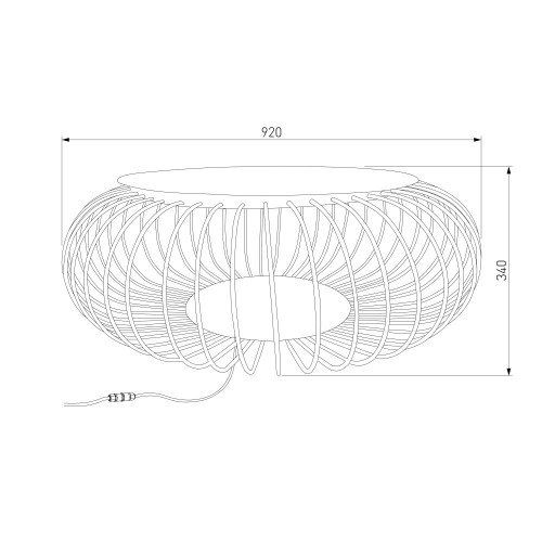 Elektrostandard 35178/F черный