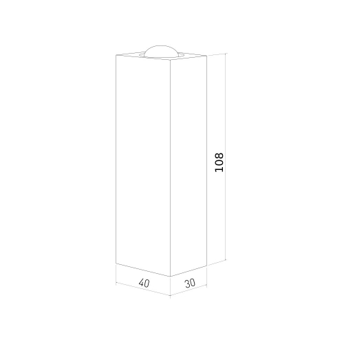 Elektrostandard 40110/LED белый