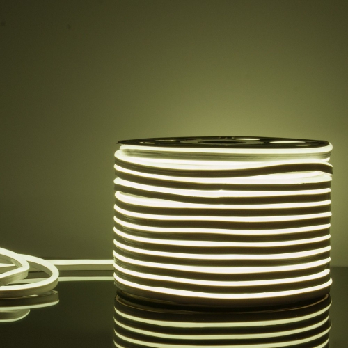 Elektrostandard Гибкий неон 220V 9,6W 120Led 2835 IP67 односторонний холодный белый, 50 м