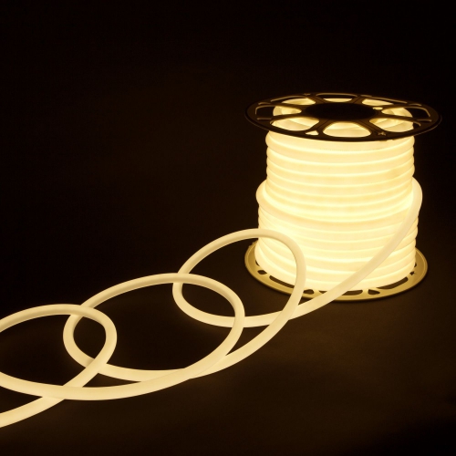 Elektrostandard Гибкий неон 220V 9,6W 144Led 2835 IP67 круглый дневной белый, 50 м