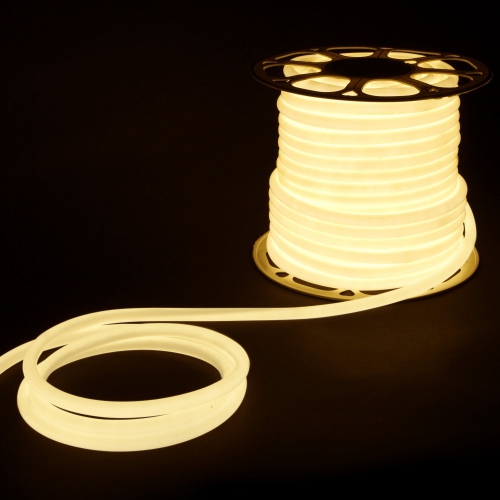 Elektrostandard Гибкий неон 220V 9,6W 144Led 2835 IP67 круглый дневной белый, 50 м