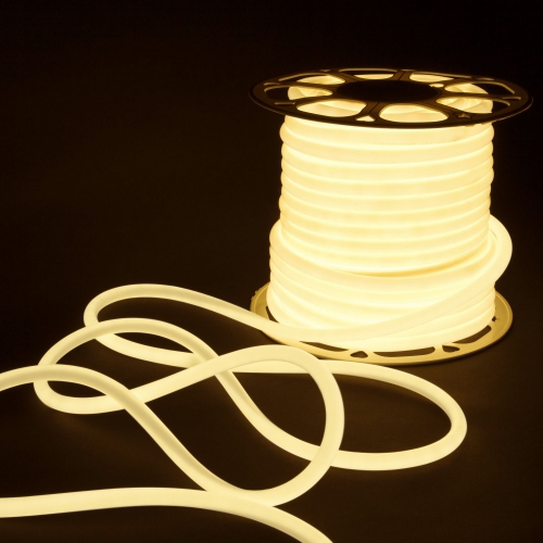 Elektrostandard Гибкий неон 220V 9,6W 144Led 2835 IP67 круглый дневной белый, 50 м