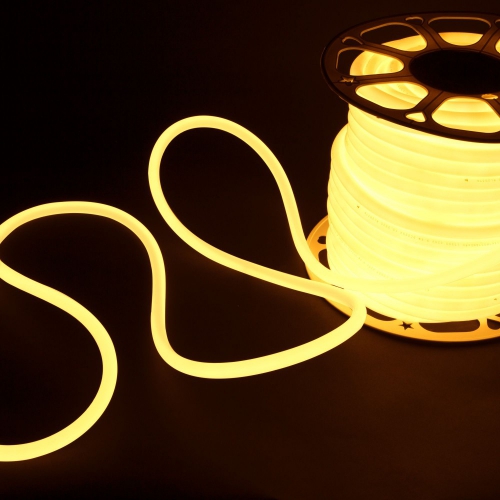 Elektrostandard Гибкий неон 220V 9,6W 144Led 2835 IP67 круглый теплый белый, 50 м