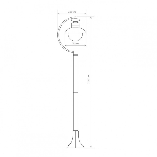 Elektrostandard GL 3002F черный