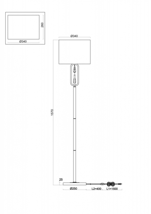 Freya FR1007FL-01BS