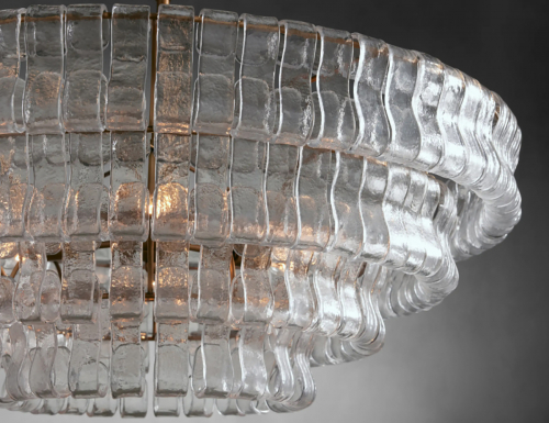 Ghiaccio Round Chandelier