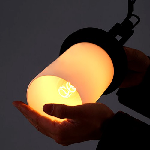 Glass Hand Lamp