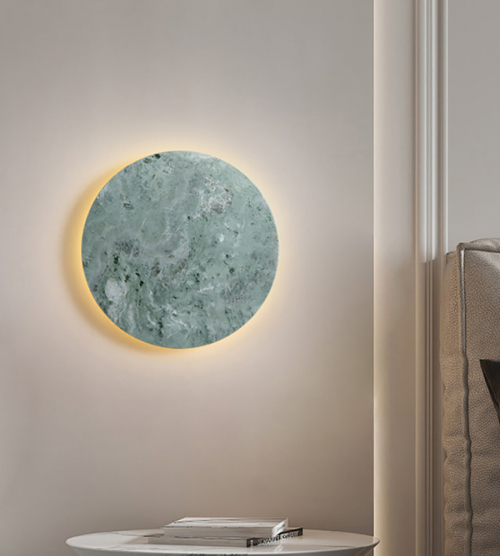 Green Marble Wall