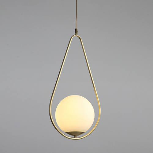 Дизайнерский светильник Hico Brass pendant