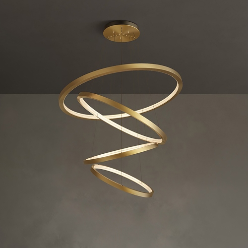 Дизайнерская люстра Light Ring Brass