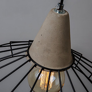 Светильник лофт Beton Edison Lamp