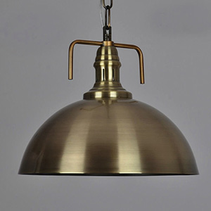 Gold Industrial Lamp