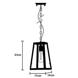 Светильник лофт Black Edison Pendant