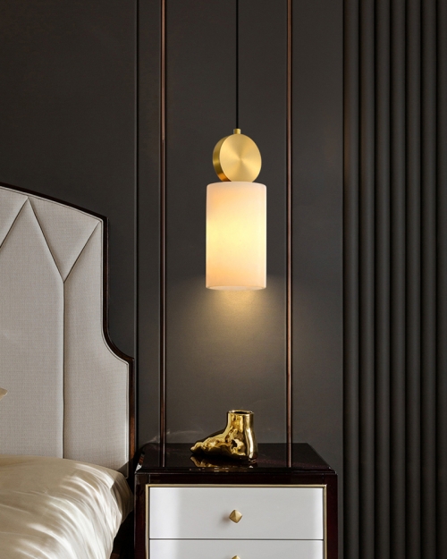 Модный светильник Lux Marble Brass 3