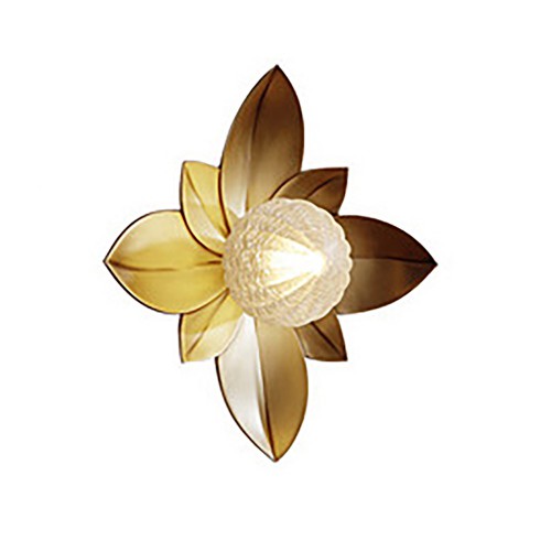 Luxury Brass Modern Flower