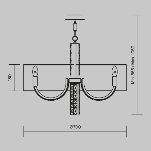 Maytoni DIA008PL-06CH