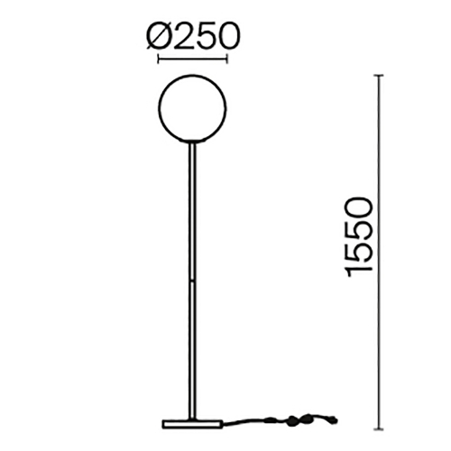 Maytoni MOD013FL-01BS