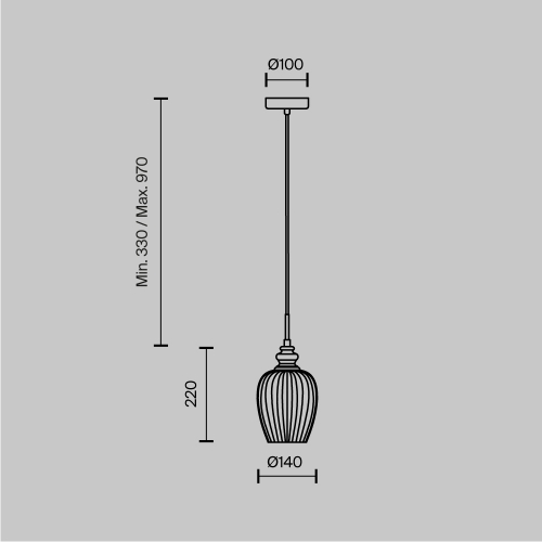 Maytoni MOD044-PL-01-N