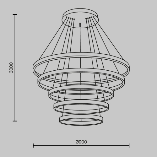 Maytoni MOD058PL-L200BK