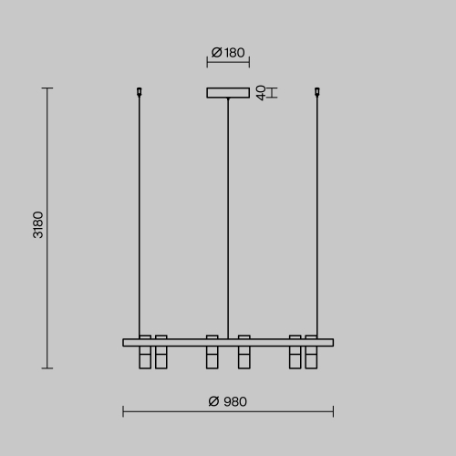 Maytoni MOD102PL-L42WK
