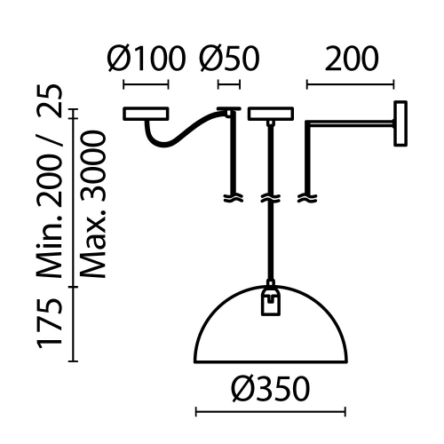 Maytoni MOD168PL-01GR