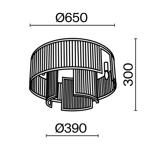 Maytoni MOD174CL-09G