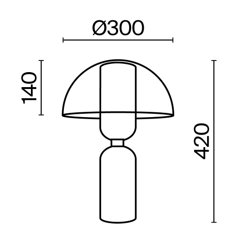 Maytoni MOD177TL-01B