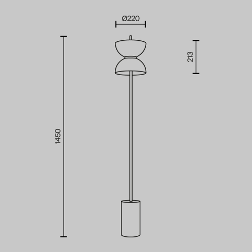 Maytoni MOD178FL-L11W3K