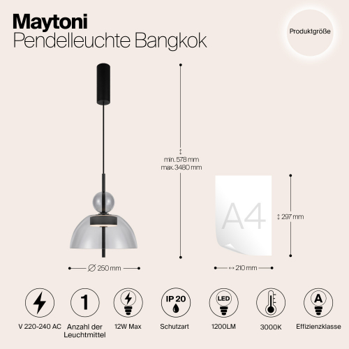 Maytoni MOD185PL-L11B3K1