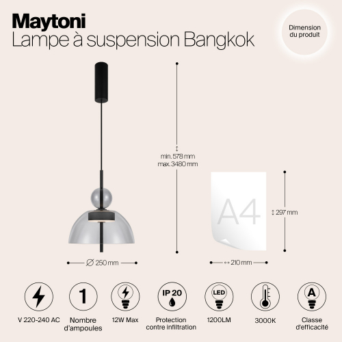 Maytoni MOD185PL-L11B3K1