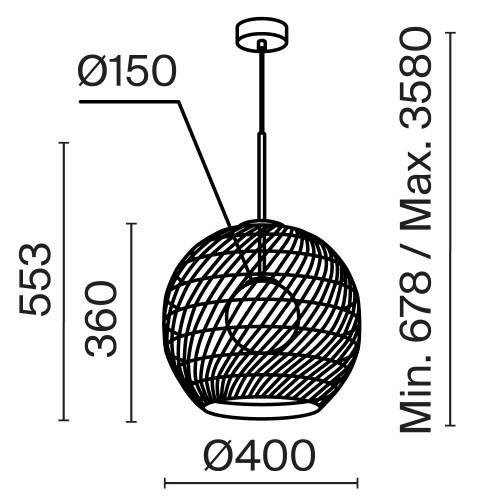 Maytoni MOD204PL-01B