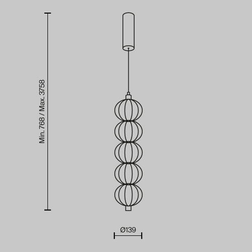 Maytoni MOD216PL-L10G3K