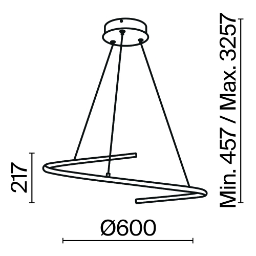 Maytoni MOD242PL-L33BK