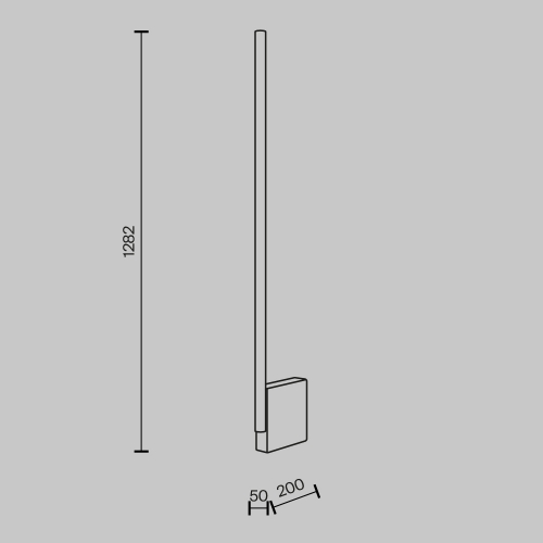 Maytoni MOD277FL-L24GR3K