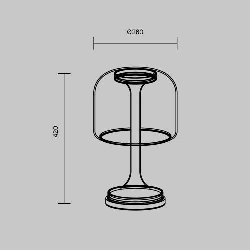 Maytoni MOD286TL-L18B3K