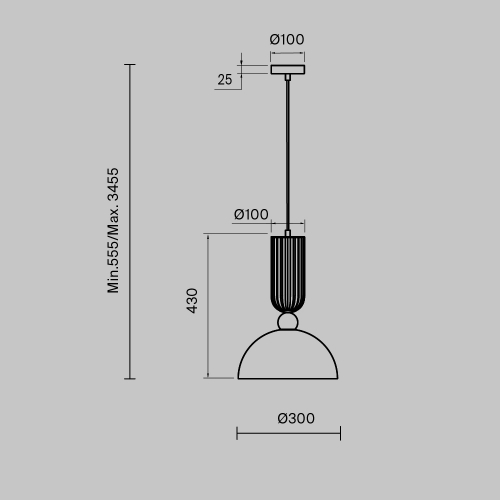Maytoni MOD302PL-01CG1