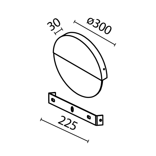 Maytoni MOD320WL-L6BS3K1