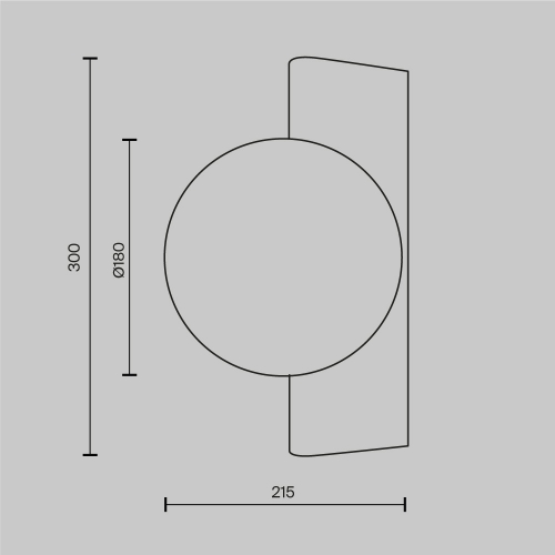 Maytoni MOD324WL-01CH