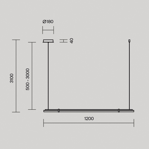 Maytoni MOD340PL-L20BS3K