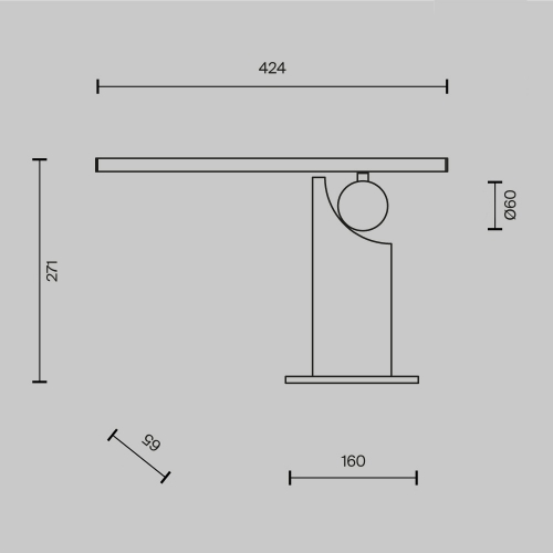 Maytoni MOD467TL-L9BS3K
