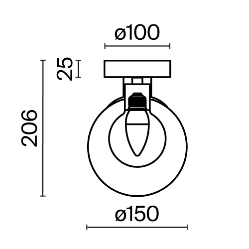 Maytoni MOD521WL-01G1
